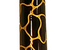Slide Didgeridoo mit graviertem und 24 Karat Gold ausgelegtem Design. Ein Original Woodslide von Walter Strasser. Slide didge with engraved Design and 24 K gold plated. A Original Strasser Woodslide.