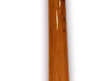 Gesamtansicht Didgeridoo Original Woodslide aus Eiche in den Tonlagen "F" - "Cis". Bestell Nr. 063 General View from Oak Sliding-Didgeridu. Pitches "F" - "Cis". Order No. 063.